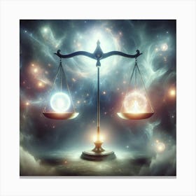 Balance Scales Canvas Print