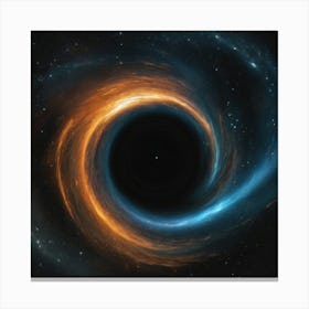 Black Hole - Black Hole Stock Videos & Royalty-Free Footage Canvas Print