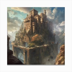 Fantasy Castle 77 Canvas Print