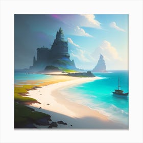 Sands Of Secrets Canvas Print