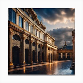 Palace Of Versailles Canvas Print