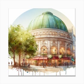 Beautiful restaurant 2 Canvas Print