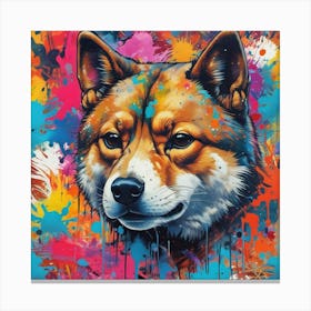 Shiba Inu 57 Canvas Print