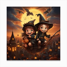 Halloween Collection By Csaba Fikker 46 Canvas Print