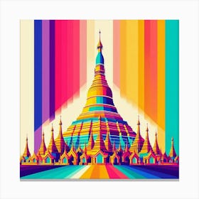 Shwedagon Pagoda 2 Canvas Print