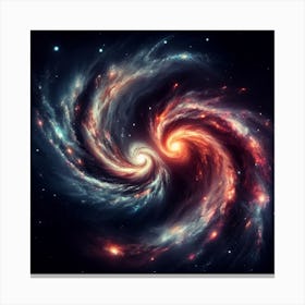 Galaxies 1 Canvas Print