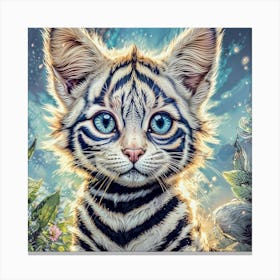 Tiger Cub Canvas Print