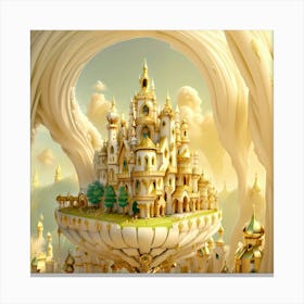 Fairytale Castle Canvas Print