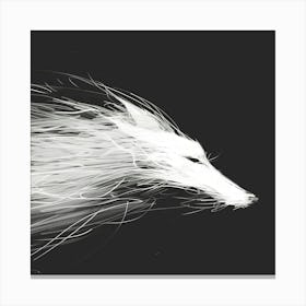 Wolf of the Wind Canvas Print