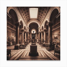 Museum Of Modern Art Canvas Print