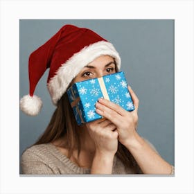 Santa Hat 3 Canvas Print