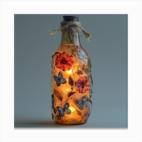 Bottle Light Canvas Print