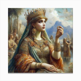 Princess from Ur77 Canvas Print