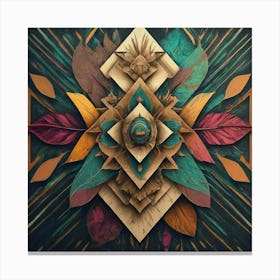 Iconic Medallion - #10 Canvas Print