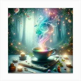 Cup Of Magic Canvas Print