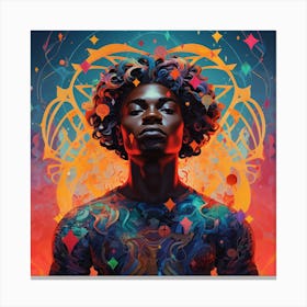 Afro-American Canvas Print