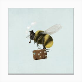 Bumblebee Vacation Canvas Print