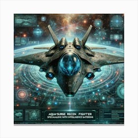 Aquasurge Recon Fighter Intelligence Gathering Canvas Print