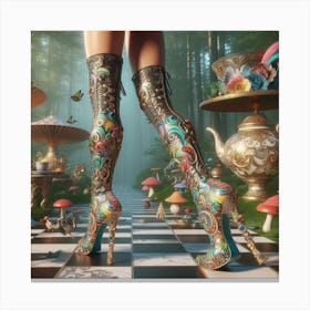 Alice In Wonderland 1 Canvas Print