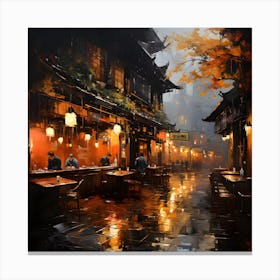 China Town 6 Canvas Print
