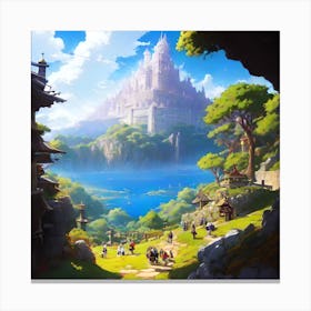 Ocarina Of Time 1 Canvas Print