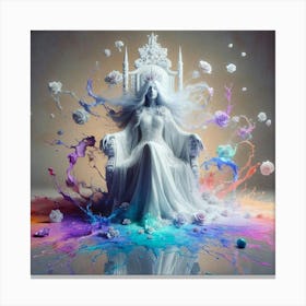 Throne Canvas Print