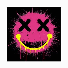 Smiley Face Canvas Print