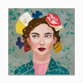 Frida Kahlo 139 Canvas Print