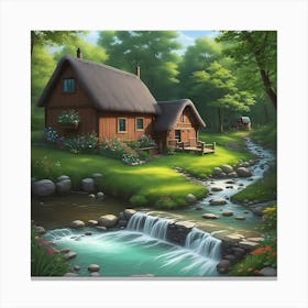 Woodland Retreat Canvas Print