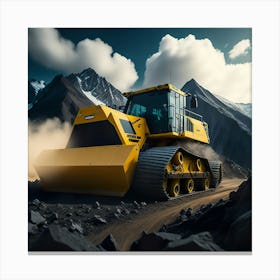 Buldozer Mountain (22) Canvas Print