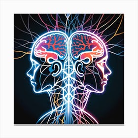 Brain And The Mind Canvas Print