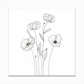 Poppies 34 Canvas Print