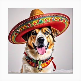 Mexican Dog 2 Canvas Print