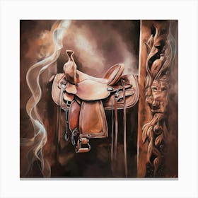 Saddle Canvas Print