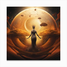Chronicles of the Celtic Voyager: Golden Epoch Nomad 2 Canvas Print