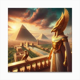 Horus Prince Grandeur Canvas Print