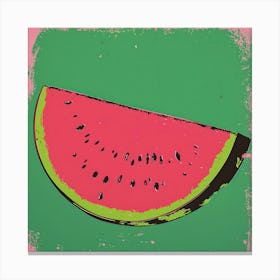 Watermelon Pop Art 3 Canvas Print