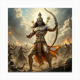 Lord Shiva 2 Canvas Print