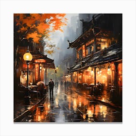 China Town 7 Canvas Print