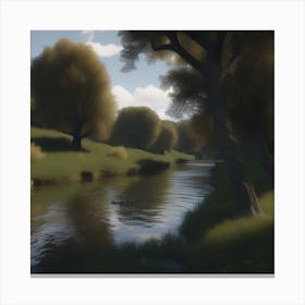 River 9 Canvas Print