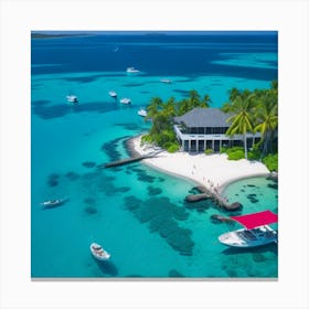 St Barts Island Canvas Print