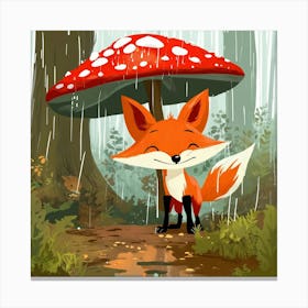 A small fox 3 Canvas Print