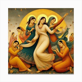 Saraswati Canvas Print