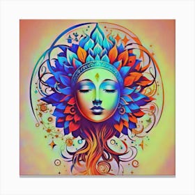 Flower Of Life Canvas Print