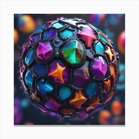 Sphere Of Light infinity gauntlet Canvas Print