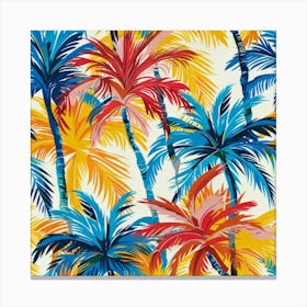 Tropical Palm Trees 2 Canvas Print
