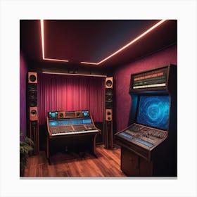 Music Hut Canvas Print