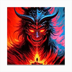 Demons And Devils Canvas Print