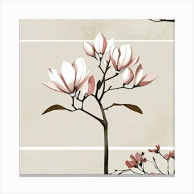 Magnolia tree 1 Canvas Print