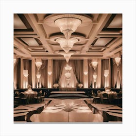 Wedding Reception 5 Canvas Print